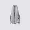 Color Block Loose Fit Sweatpants Men Women Winter Casual Streetwear