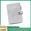 Cross-Border Felt Leather Loose-Leaf Diary Notebook