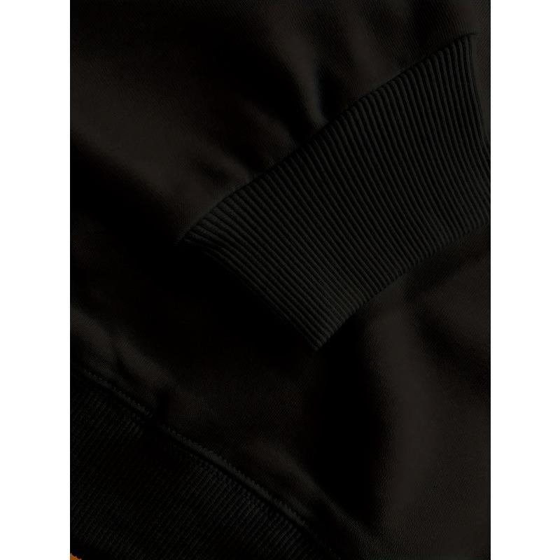 Men's Fleece-lined Sweatshirt - New Autumn/winter Collection - Casual Sports Crewneck Pullover - Gk | Minimalist Letter Print Base Layer