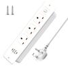 Concealed Socket Plug Built-in Desktop Socket AC110 250V Extension Power Strip Electric Hidden Outlets Household Appliances