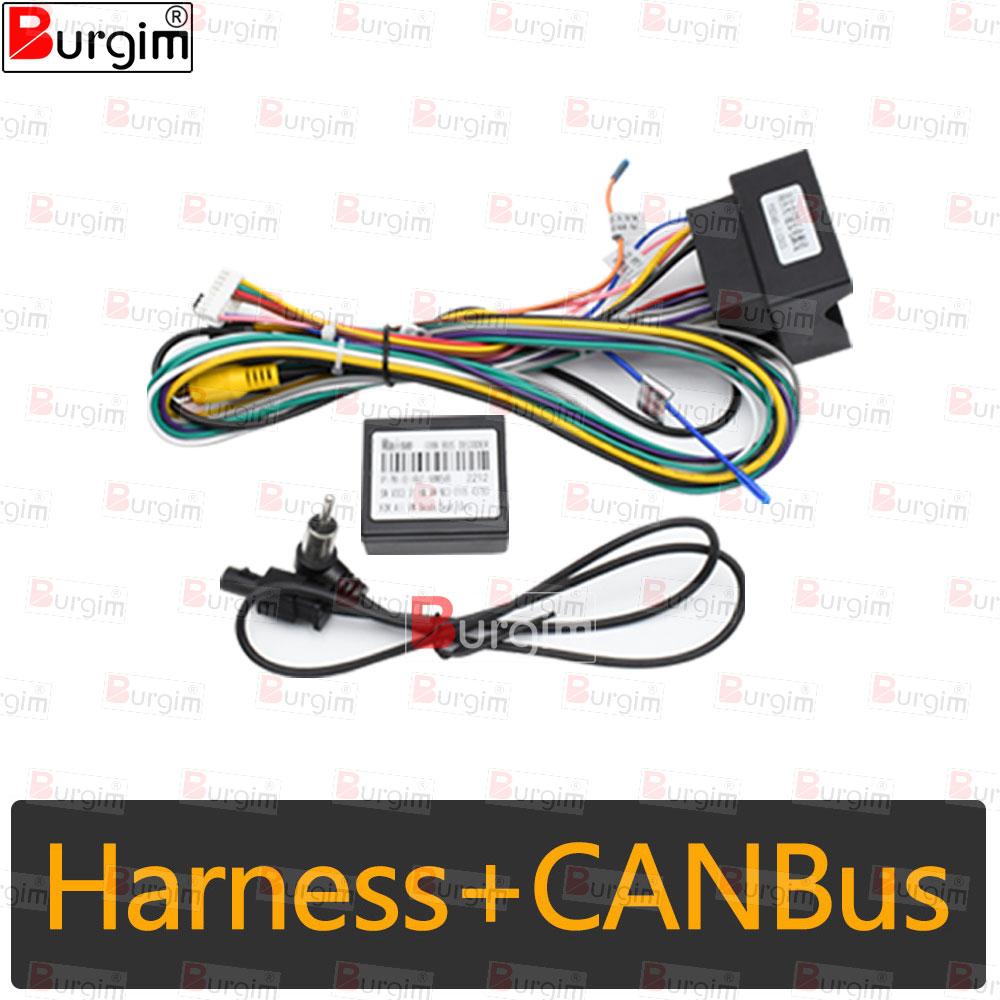 

16PIN Android Radio Power Cord Wiring Harness Canbus Decorder For VW Golf POLO Lavida Passat B8 CC Tiguan L Bora Sagitar Magotan cable canbus