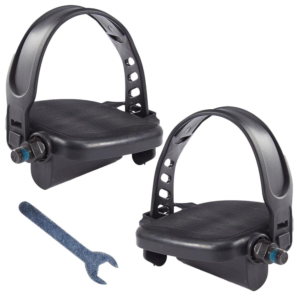 Felimoa Aero Bike Compatible Bicycle Repair Thread Set of 2 Pedals, Replacement, 9/16 Thread,