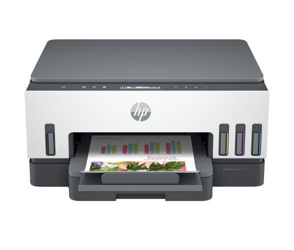 HP Smart Tank 720 AiO Printer Inkjet Colour MFP A4 15 Ppm USB Wi-Fi