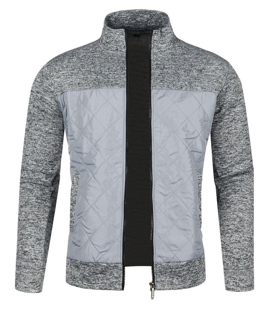 Men's Autumn/Winter Zipper Knit Cardigan Sweater