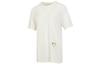 Nike T Shirts Men's Ecru Crew Neck Moderate Straight Fit DD4465-715