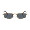RAYBAN logo Metal Square Sunglasses Unisex Couple Style 001/R5 54-21 RB3927