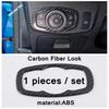 ABS Head Lamp Sticker Head Light Switch Button Panel Frame Cover Trim Fit For Ford Focus MK4     Car Accessories