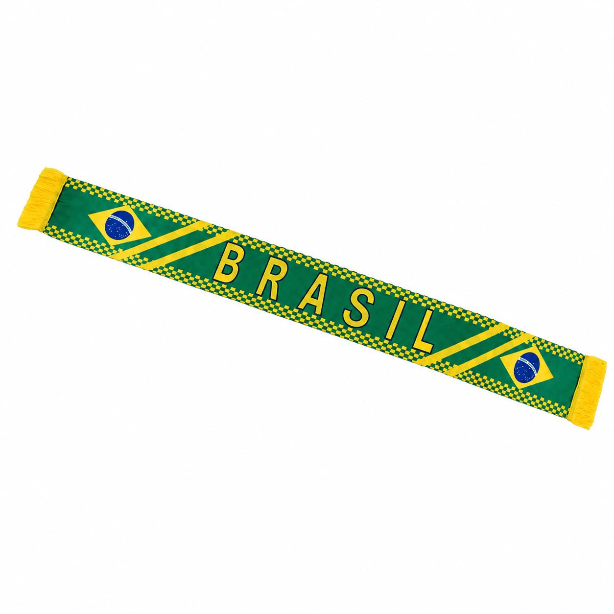 135*14cm Brazilian Flag Football Tournament Fan Scarves and Cheerleading Supplies