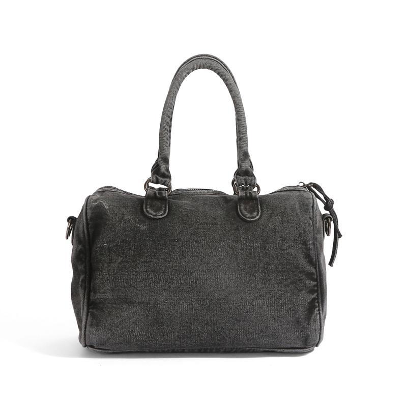 Vintage Large Capacity Crossbody Bag Women's Handbag Denim Bag