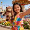 Small Plush Soft Toy Cute Cartoon Beaver Doll Stuffed Animal Toy Birthday Gift for Kids Movie Fans Friends Family