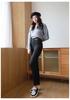 HG Damen Hohe Taille Lammwoll Samt Verdickt Schlankmachend Winter Baumwollhose
