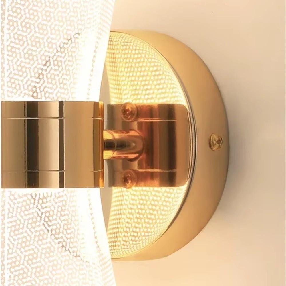 Luxury LED Wall Light Dimmable Nordic Wall Lamp Creative Bedside Lamp  Restaurant