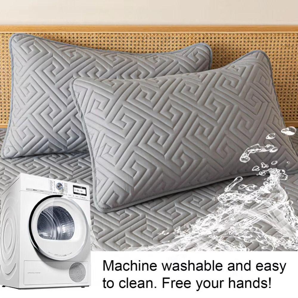 1Pc Home Textile Pillow Cover Removable Pillow Core Protection Pillow Case Protector Sweatproof Waterproof