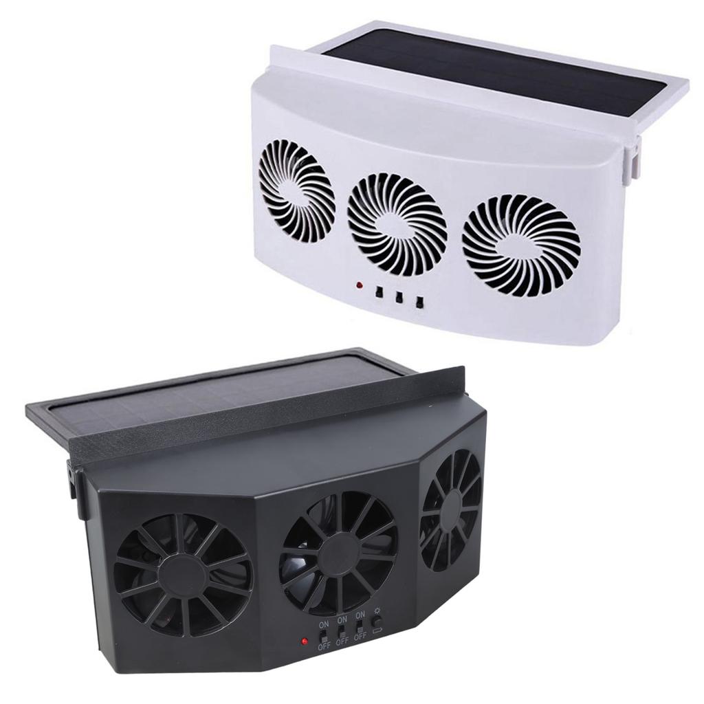 Durable Solar Car Exhaust Fan Energy-saving Embedded Cooling System Efficient Solar Powered Car Ventilator Auto Air Vent