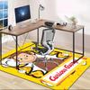 1pc Curious George (4) Design Area Rug - Non-Slip, Soft & Cozy Floor Mat for Living Room, Bedroom, Office - Indoor/Outdoor Decorative Carpet