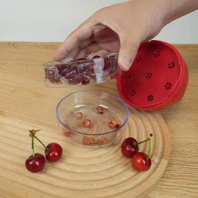Kiraz Çekirdeği Ayıklayıcı 8 Delikli Kiraz Putter Gıda Sınıfı Zeytin Çekirdeği Ayıklayıcı Alet Mutfak Aletleri Meyve İşlemcisi Taşınabilir İtmeli Çok Amaçlı Kiraz