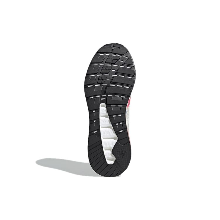 Adidas Originals ZX 2K Boost Pure Fabric Suede Canvas Sports Breathable Low-Top Lifestyle Shoes Unisex Sneaker Gray Red GV7492