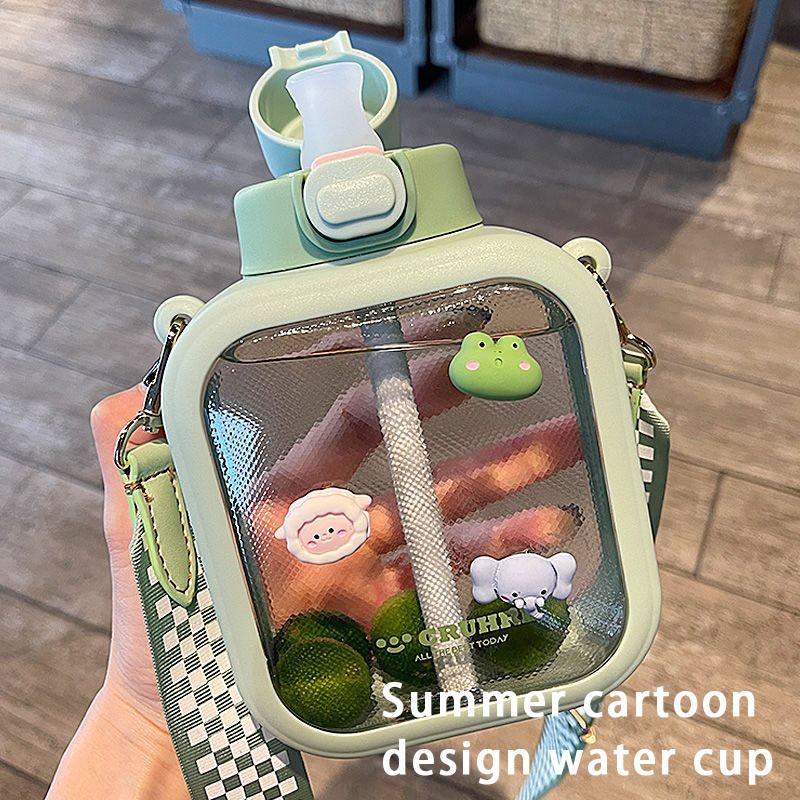 

Креативная летняя чашка для воды для девочек, дорогая милая соломенная чашка, дизайнерская ниша