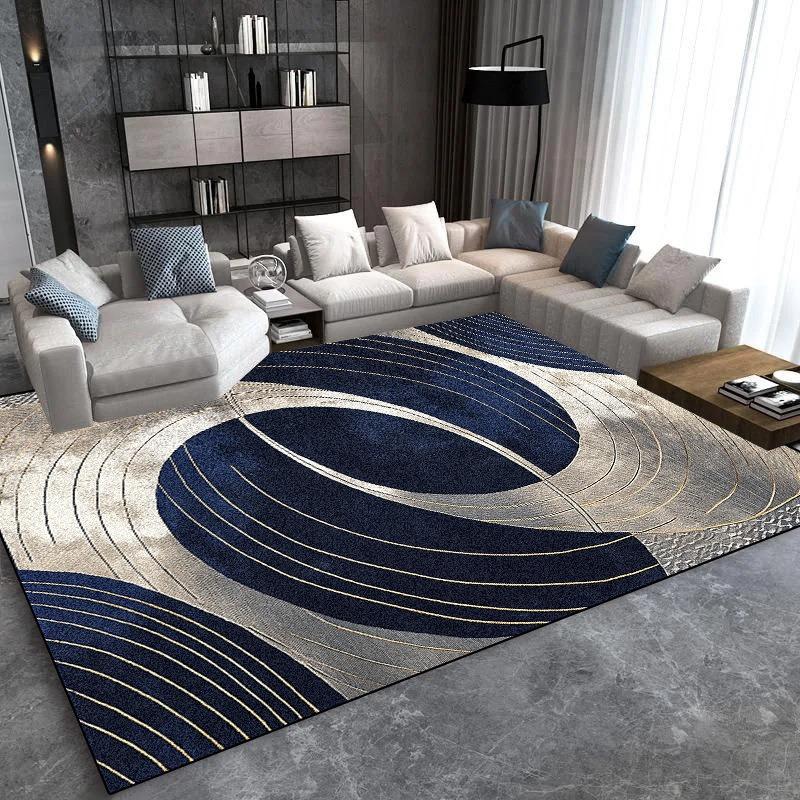 Modern Light Luxury Large Carpet Rug for Home Living Room Bedroom Sofa Doormat Decor Kid Play Area Rug Carpet Non-slip Floor Mat