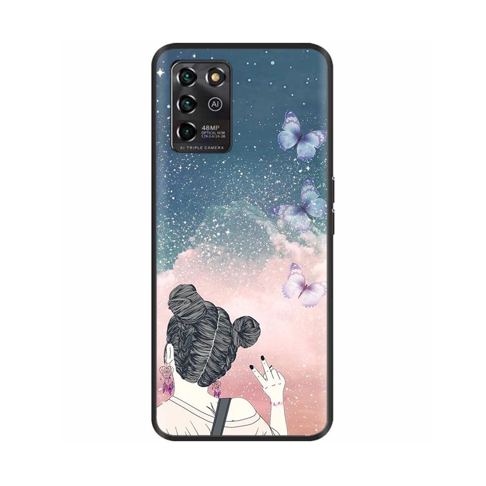 Custodia in Silicone Stampata Per ZTE Blade V30 Vita Custodia 8030 Custodia per Telefono Per Coque ZTE Blade V30 V30vita Custodia Copertura Completa Coque Funda Etui