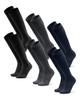 Danish Endurance Bamboo Dress Knee 3 Multicolor 2x Navy 2x Cm Cm Socks, Pairs/6 Pairs, (2x Black, Blue, Gray), 25.0 - 28.0