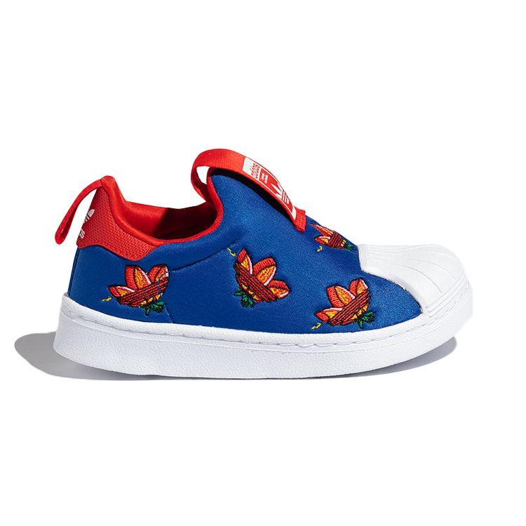 adidas Superstar 360 C Royal Blue Kids Sneakers Footwear-White FY2510
