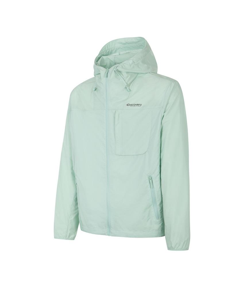 Discovery Expedition Men'S Freshvent 2.0 Uv Hooded Brim Jacket (L/Mint)