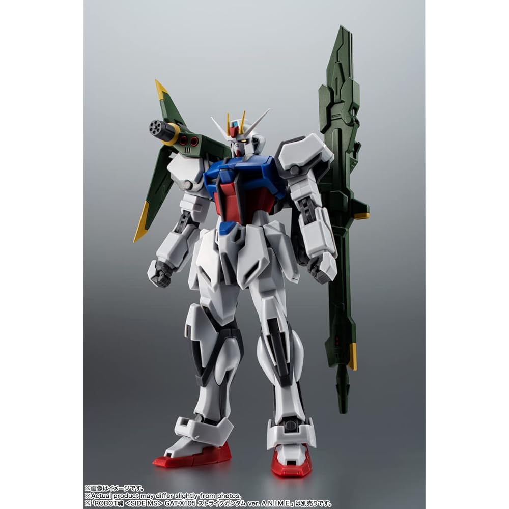 TAMASHII NATIONS Robot Spirits AQM/E-X03 Launcher Striker & Effect Parts Set 130mm Painted Action Figure ABS PVC