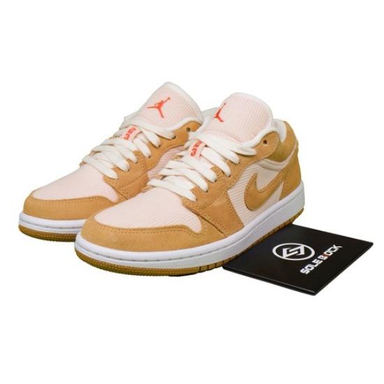 

Air Jordan 1 Low SE Twine DH7820-700 Women s Khaki EU 38.5 різнокольоровий