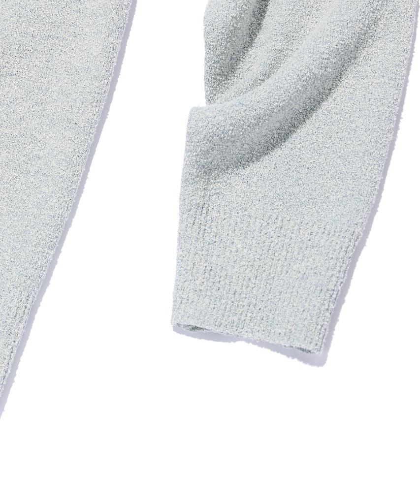 AOTT Curly Long Sleeve Knit Sky Blue