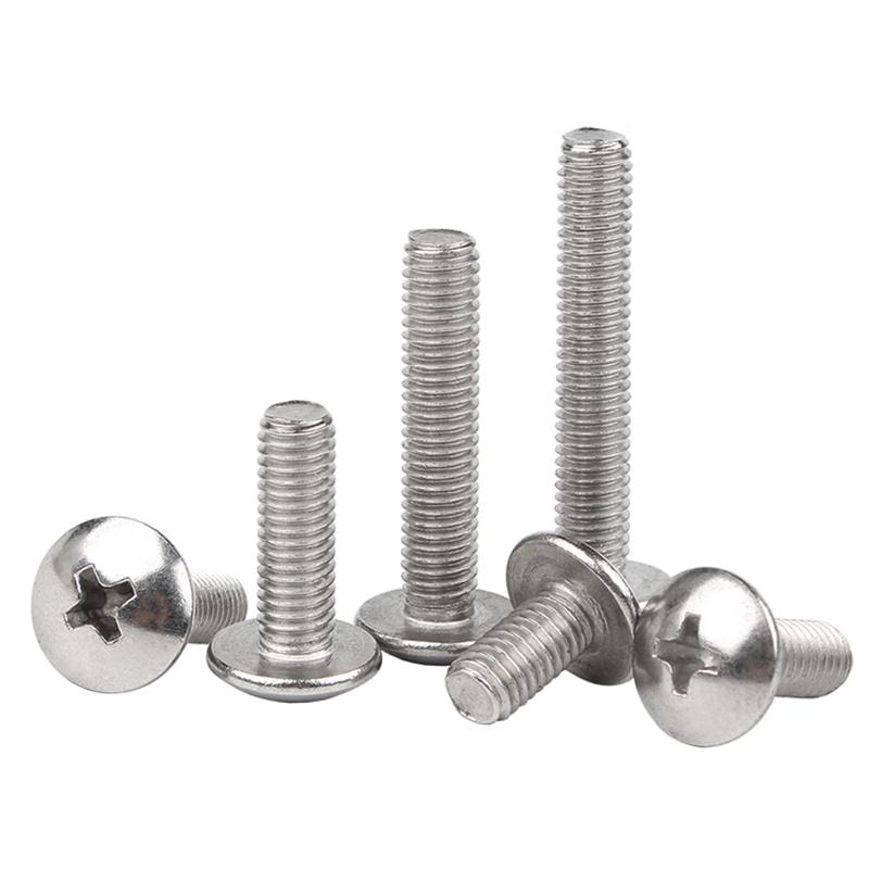 GUWANJI 304 Stainless Steel Phillips Pan Head Machine Screw