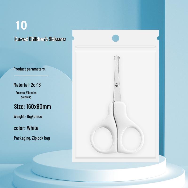 Popular Baby Nail Clipper Set: Safe, Anti-Pinch Clipper & Scissors for Newborns