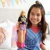Barbie Fashionista Black with dedicated storage GRB47 T-Shirt [Dress-up Doll] [Comes case] [Ages 3+]