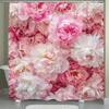 Peony Shower Curtain, Polyester, Fashion Floral Print, Washable With Hooks, No-Drill Installation For Bathroom Privacy And Style