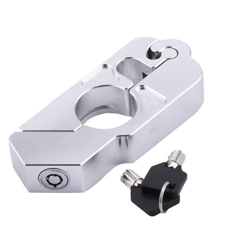 Outdoor Safety Locks Motorcycle Handlebar Grip Street Security It Scooter Atv Dirt Bikes Auto Helmet Lock