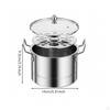 Stainless Steel Steaming Pot Suitable for Cooktops Insert Perforated