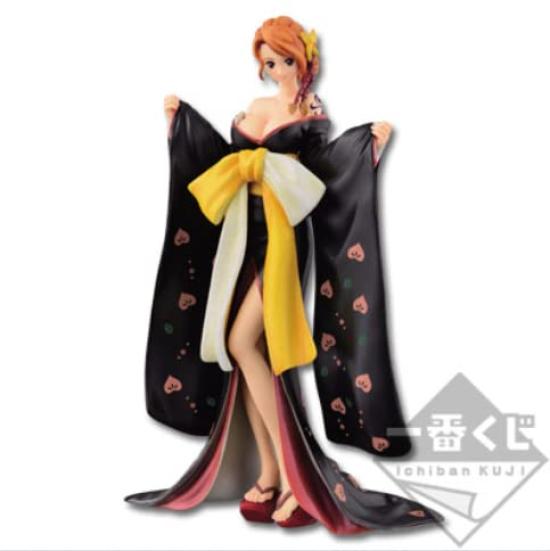 Ichiban Kuji One Piece Blooming in Glossy Colors Straw Hat Picture Scroll A Prize Blooming in Glossy Nami Figure Colors! (1 type)
