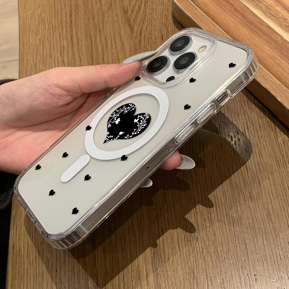 Magnetisk telefondeksel for iPhone 11 12 13 iPhone 13 14 15 Pro 15 16 Pro Max Samsung A15 A16 A25 A26 A55 A56 S25 S24 S22 S23 Ultra S25 Edge