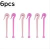 2-6pcs Hair Bands Rubber Cutter Simple DIY Rubber Band Remover Hook Disposable Hair Tie Remover Knife Salon Hair Styling Tool