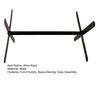 Yousheng Metal Wine Rack, Disassembled Single Bottle Holder for Tabletop, DIY Assembly Display Stand, Housewarming