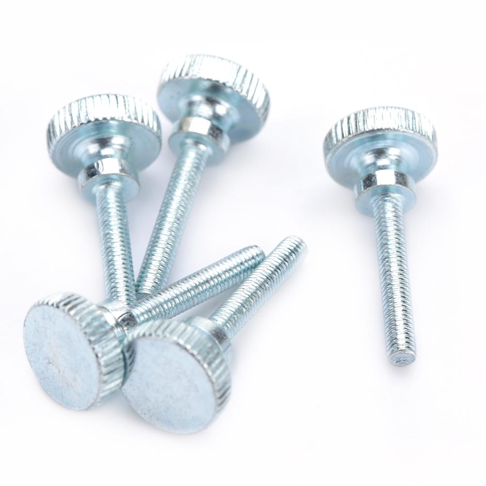 100Pcs Adjustable Step Double Handle High Head Knurled Screw M3*18