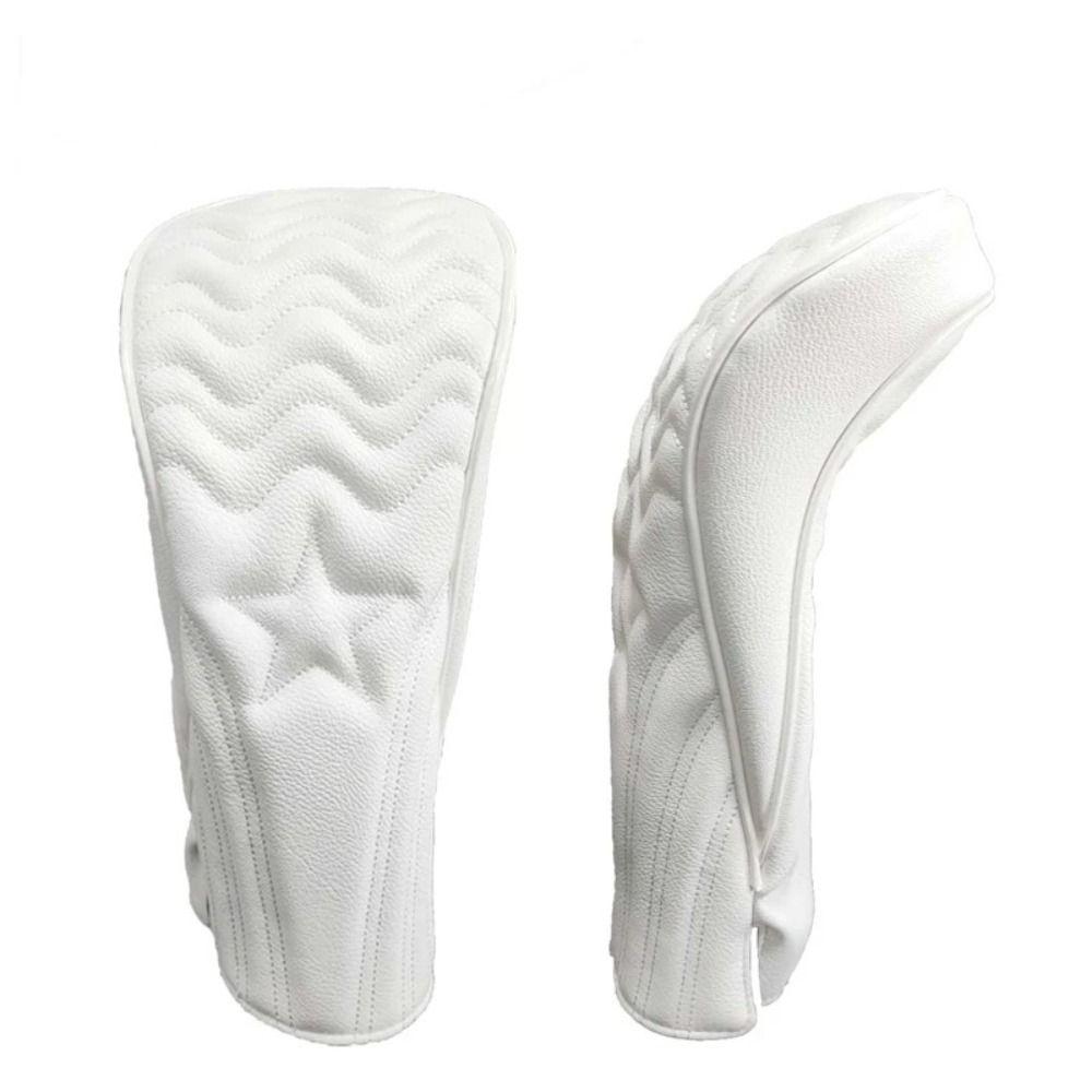 PU Leather Golf Headcover Waterproof Golf Club Protector Golf Wood Cover  Driver Fairway