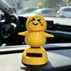 Moving Head Auto Figur Solar Armaturenbrett Spielzeug, Lustiger nickender Bobblehead, Auto Schwingendes Ornament Schüttelnde Figur für Fahrzeug Büro Schreibtisch, Niedliche Cartoon Dekoration