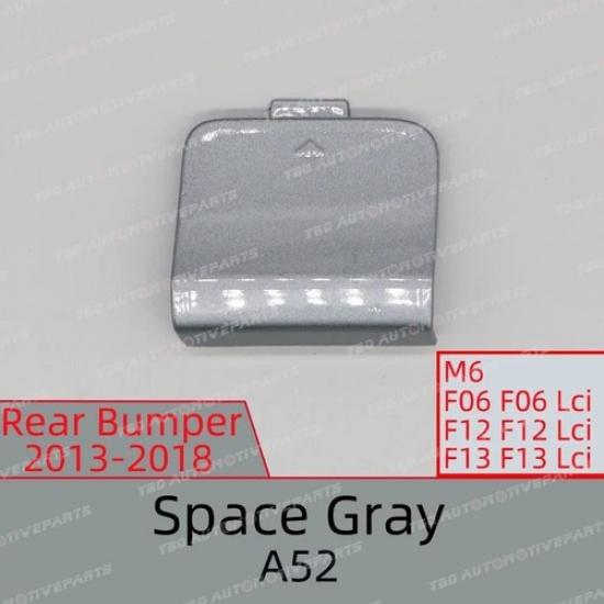 Rear Bumper Tow Hook Eye Cover for BMW 6 Series M6 F06 Gran Coupe 2013- 2016