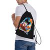 Custom DBZ Dragons Goku Ball Drawstring Bags Men Women Lightweight Warrior Sports Gym Storage Backpack