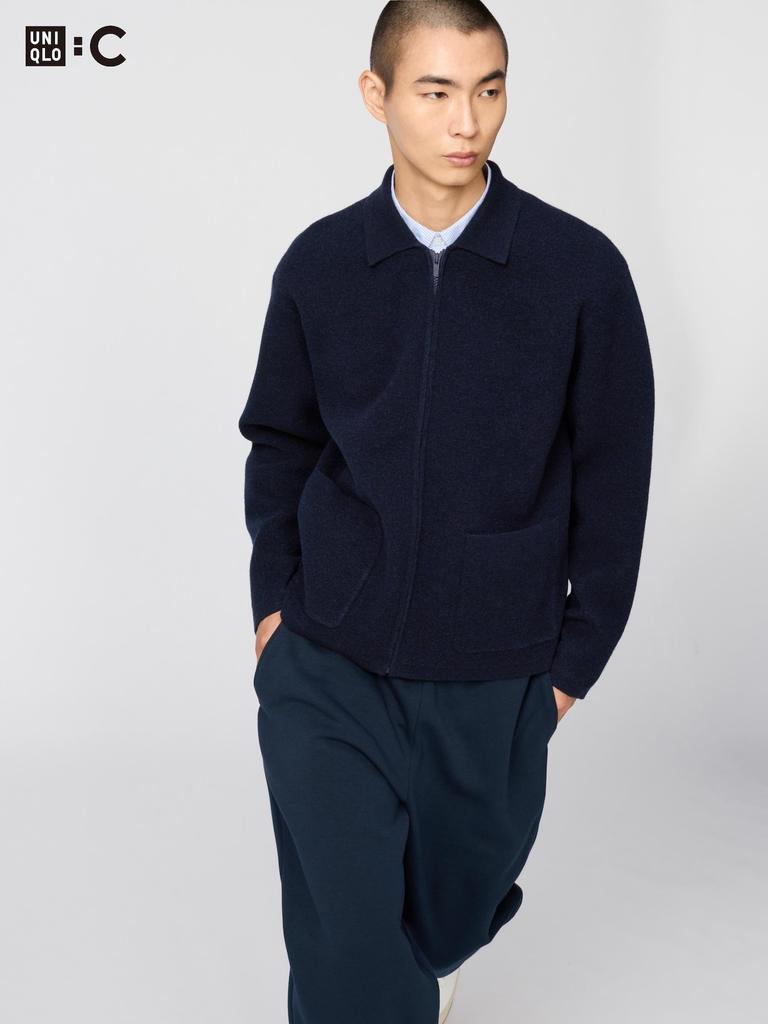Uniqlo Knit Full Zip Jacket
