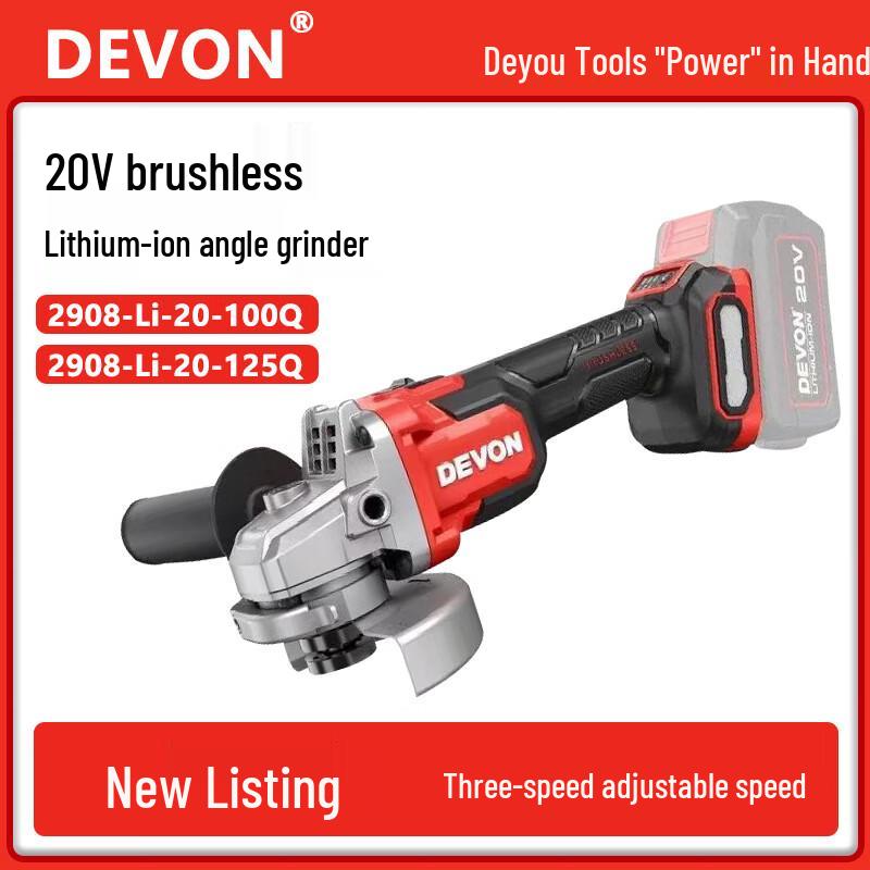 20V Brushless Cordless Angle Grinder