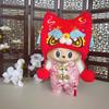 New Year Outfit For Labubu 17cm Doll Clothes Chinese Spring Festival Antique Clothes For Labubu Doll  Accessories