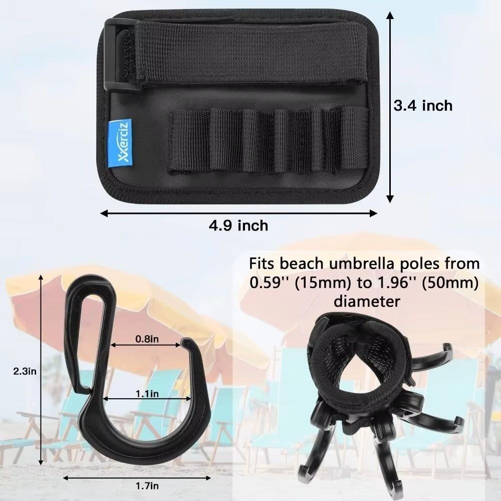 Versatile Sun Umbrella Storage Holder Detachable Outdoor Hook for Umbrellas  for Patios Umbrella