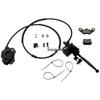 ATV Beach Car 110-125cc Rear Hand-Controlled Disc Brake Master Cylinder & Caliper Assembly with Brake Pads